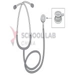 Stethoscope, neonatal, binaural,complete
